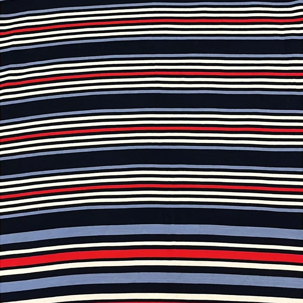 Maxi Skirt Women’s Multicolor Red, White & Blues striped. - Picture 2 of 7